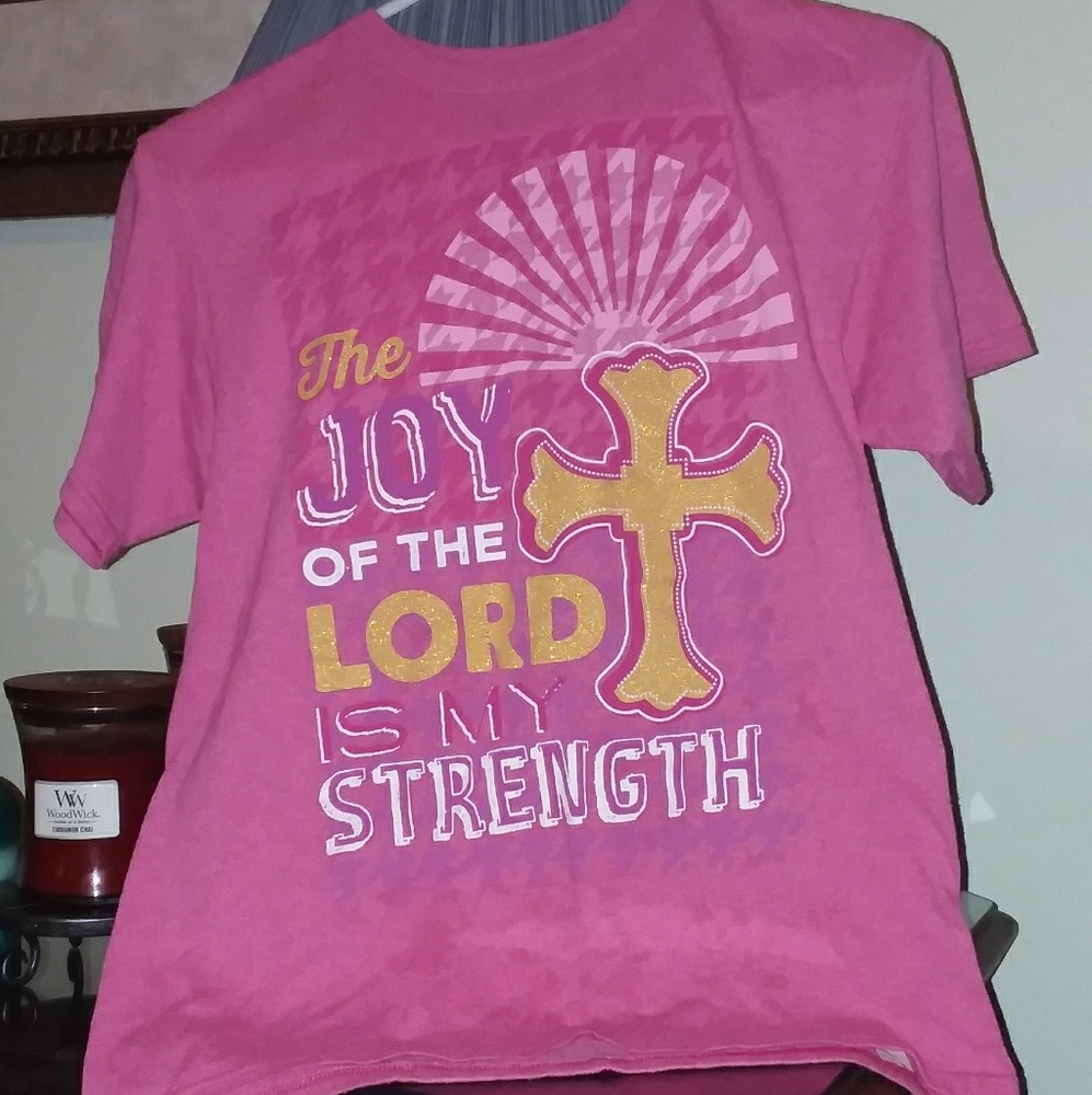 🆕️WOT~ Girls Scripture Tee - Picture 2 of 4